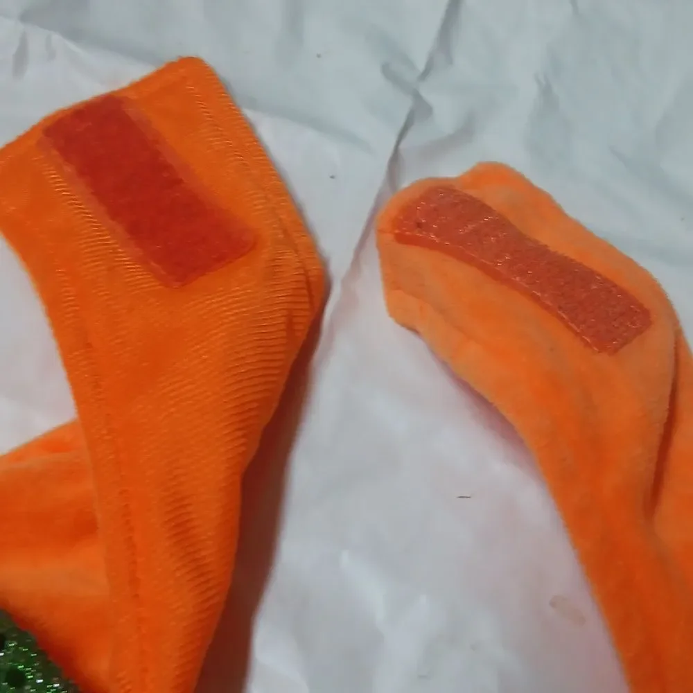 Thrill & Chills Collection Orange Pumpkin Dog Pet Halloween Costume Sz L